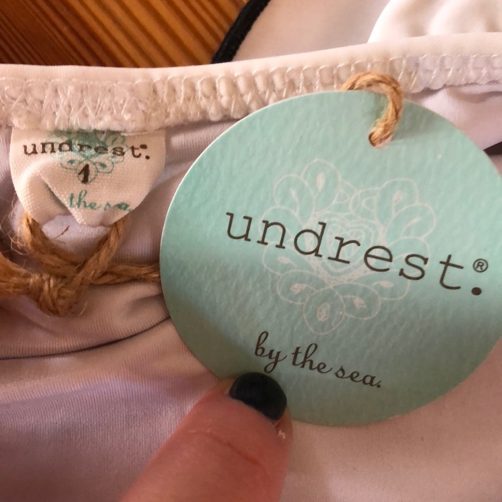 Undrest strapless one piece swimsuit size 1/small - Picture 2 of 3